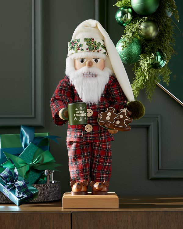 Ditz Designs By The Hen House Realms of Glory Black Santa, 57