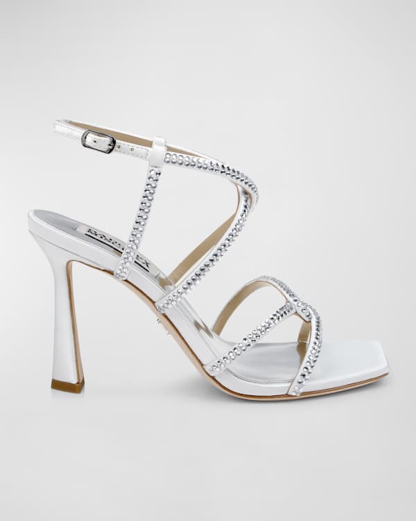 Badgley mischka faith ankle strap pump best sale