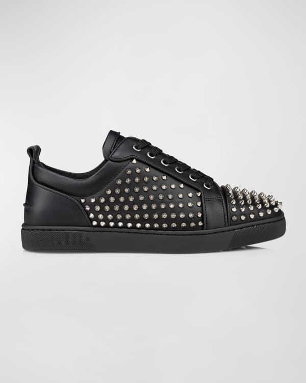 Christian Louboutin Men s Pedro Junior CL Canvas Low Top Sneakers Neiman Marcus