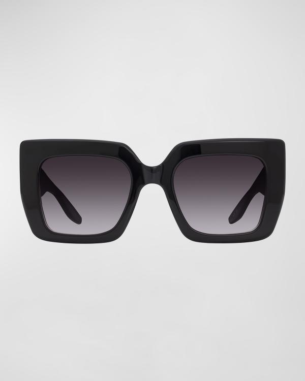 Tory Burch Cut-Out Metal & Plastic Butterfly Sunglasses  display picture 3
