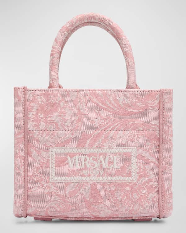 Versace La Medusa Clear Top Handle Bag Neiman Marcus
