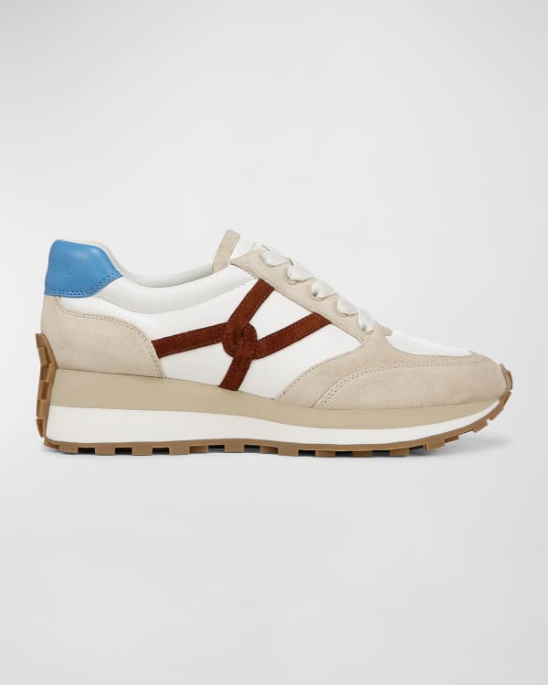 Alice Olivia Magman Leather Sneakers Neiman Marcus