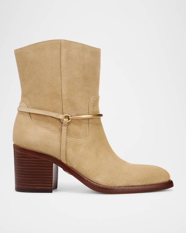 Veronica beard leopard booties cheap