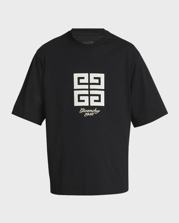 Givenchy Men s 4G Star Crew T Shirt Neiman Marcus