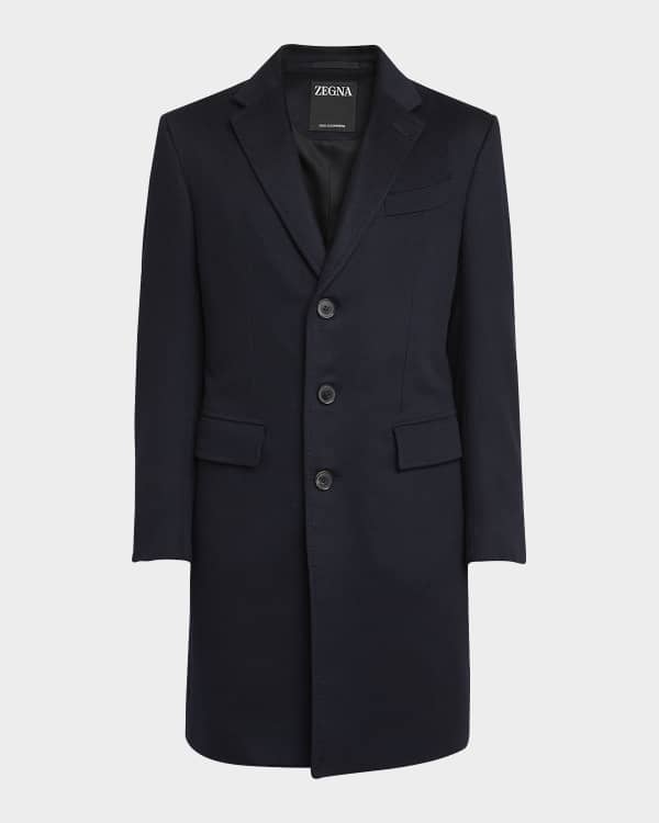Theory Men's Car Coat in Luxe New Divide | Neiman Marcus