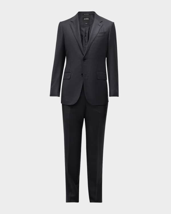 ZEGNA Men's 15milmil15 Micro-Check Wool Suit | Neiman Marcus