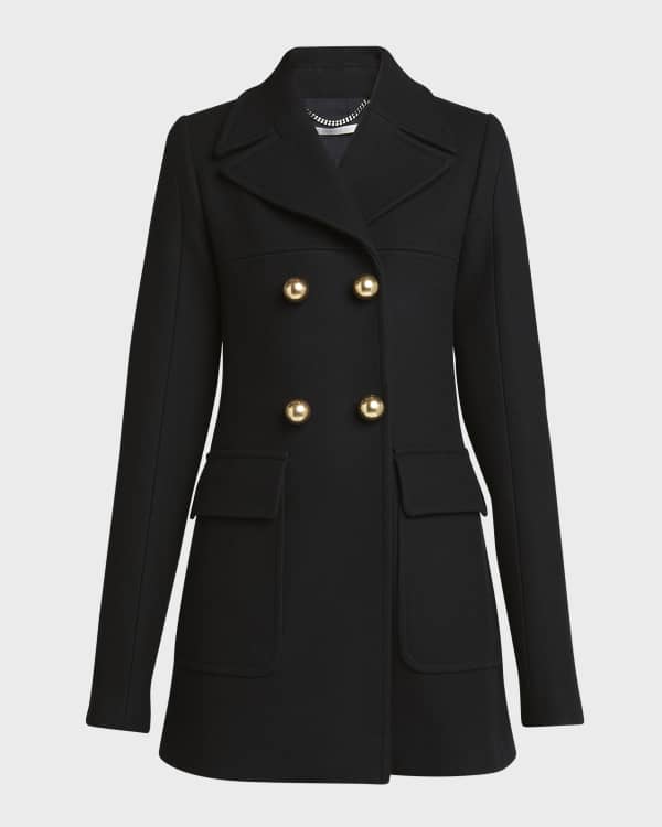 THE ROW Ronelle Single-Breasted Wool Jacket | Neiman Marcus