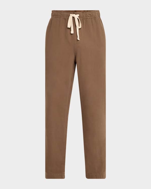 Burberry Men's Vine Rose-Print Pants | Neiman Marcus