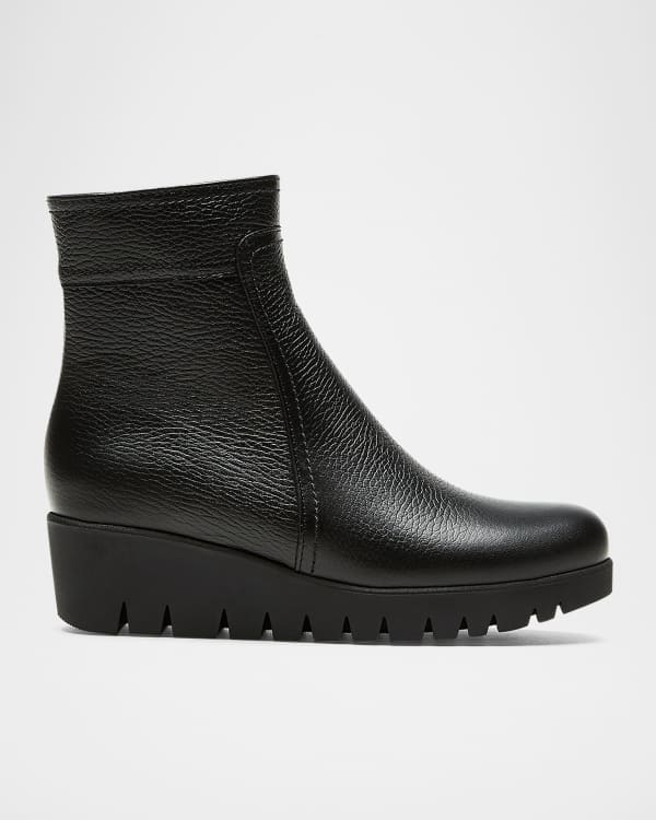 Pedro Garcia Urbana Stretch Wedge Booties Neiman Marcus