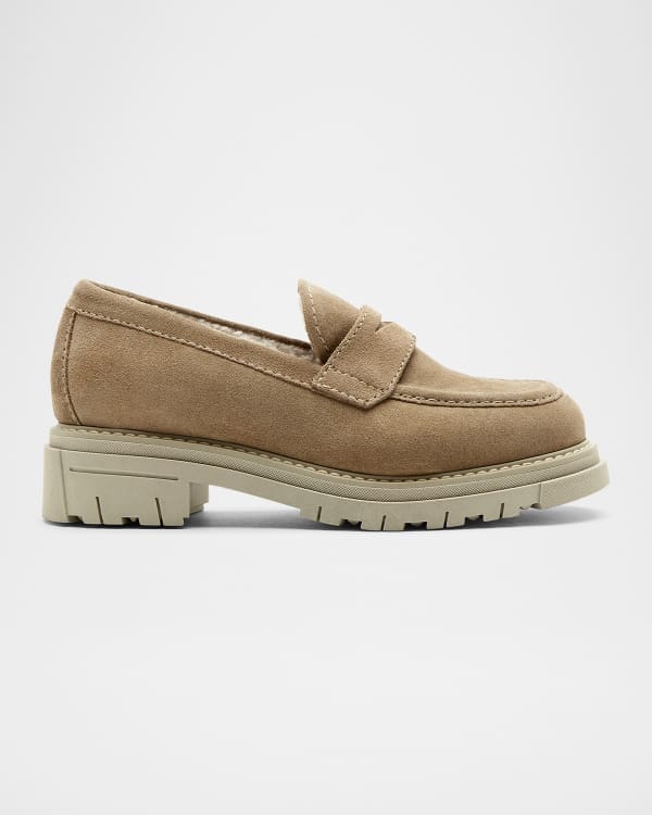 La Canadienne Celine Patent Chain Slip On Loafers Neiman Marcus