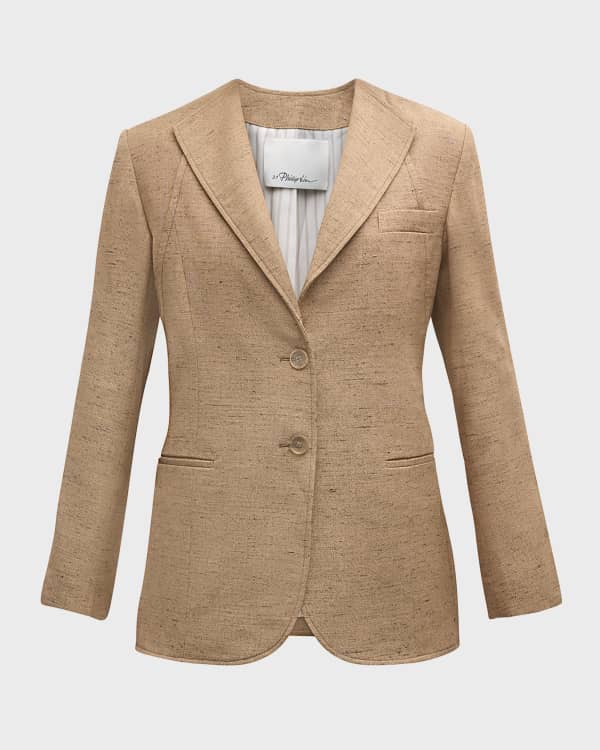 Sylva cropped wool blazer