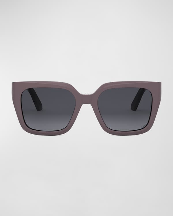 DIOR Eclat Notched Mirrored Sunglasses Neiman Marcus