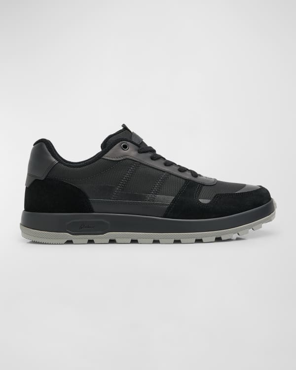 Men's Orbit Metallic Mesh Runner Sneakers