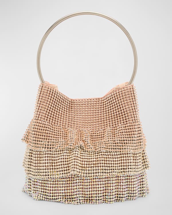 Mini Party Metallic Leather Tote Bag
