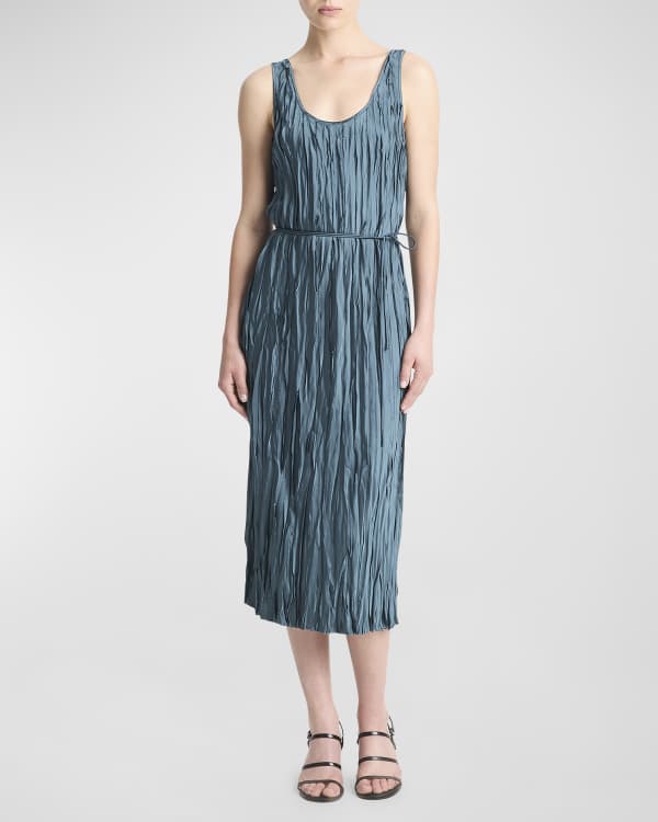 Joie Giselle Sleeveless Striped Crochet Midi Dress Neiman Marcus