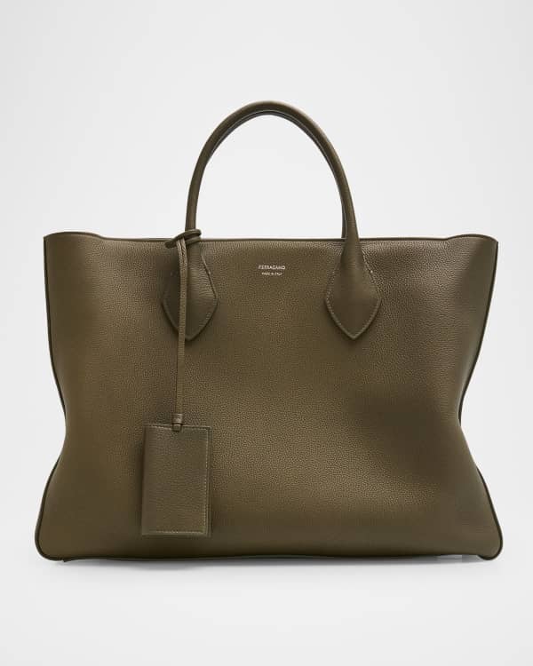 Saint Laurent Men s YSL Shopping Tote Bag Neiman Marcus