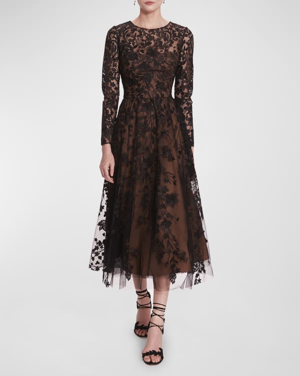 Marchesa Notte Sleeveless Cutwork Floral Lace Mini Dress Neiman Marcus