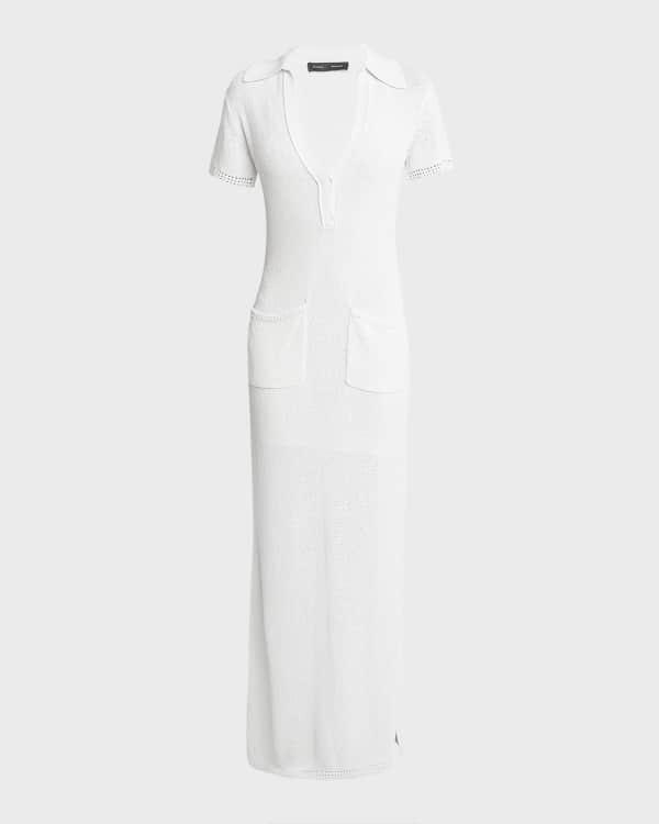Proenza Schouler Crochet Knit Maxi Dress Neiman Marcus