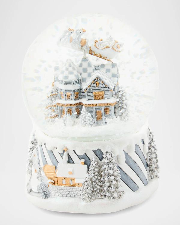 MacKenzie-Childs Nostalgia Snowman Salt And Pepper Set | Neiman Marcus