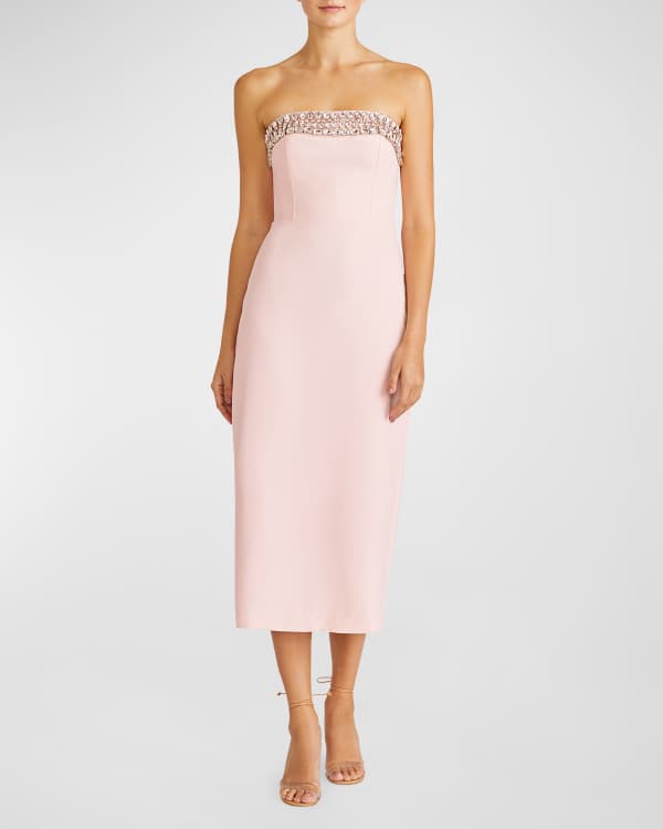 Serena Strapless Midi Dress