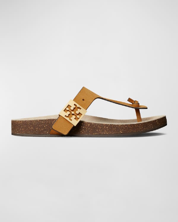 Stuart Weitzman Kelli Suede Knot Slide Sandals Neiman Marcus