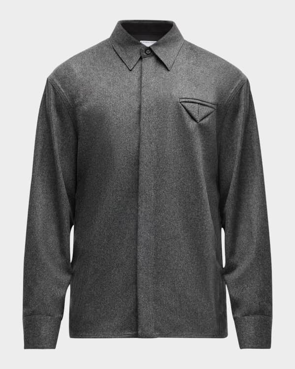 Dries Van Noten Men's Croom Micro-Stripe Sport Shirt | Neiman Marcus