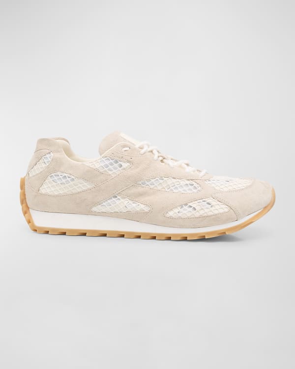 Ferragamo Men's Nima Knit Runner Sneakers | Neiman Marcus
