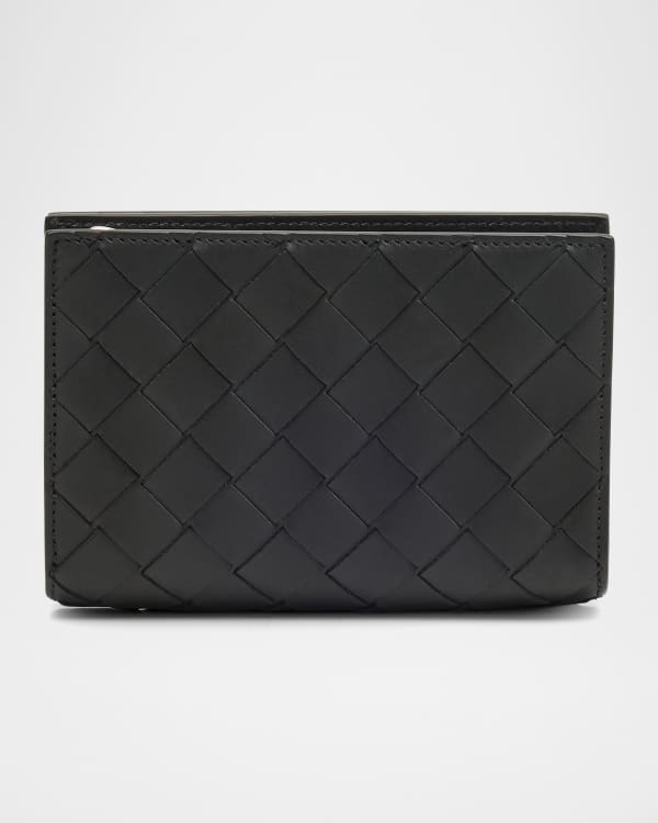 Bottega Veneta Men's Intrecciato 15 Degrade Leather Bifold Wallet