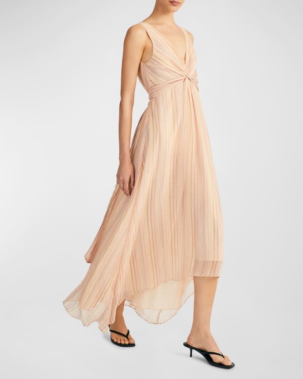 Derek Lam 10 Crosby Dune One Shoulder Balloon Dress Neiman Marcus