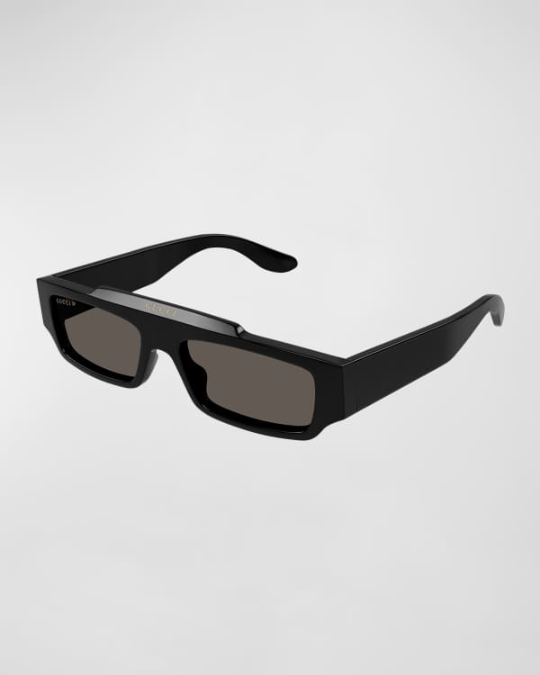 Men's Oversized Rectangle Sunglasses