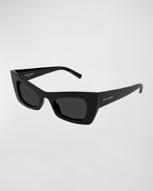 Saint Laurent Kate Acetate Cat-Eye Sunglasses | Neiman Marcus Saint Laurent Kate Acetate Cat-Eye Sunglasses | Neiman Marcus