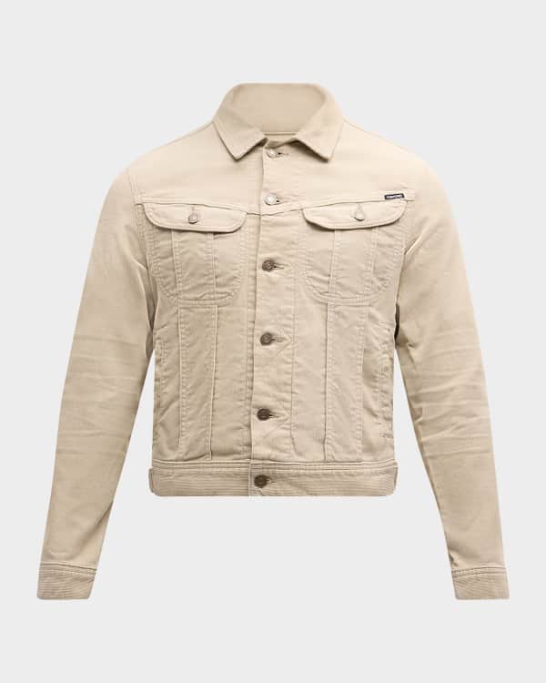 Neiman marcus jean jacket clearance
