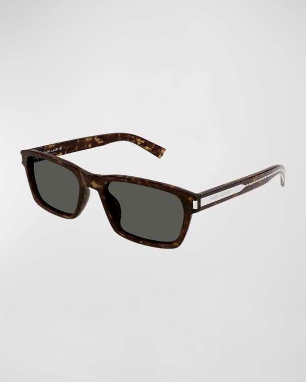 Men's Square Solid Injection Sunglasses