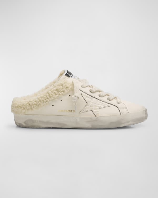 Frye Ivy Shearling Slide Sneakers Neiman Marcus