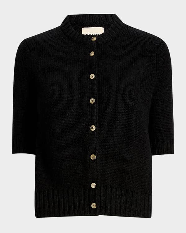 TTT_MSW Leopard Knit Cardigan ブラック L