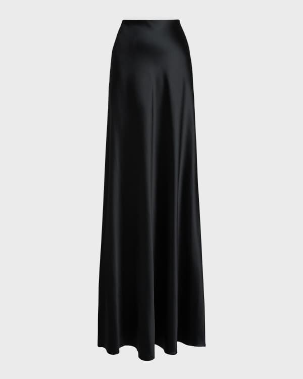 McQueen Organza Asymmetric Layered Skirt | Neiman Marcus