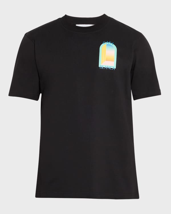 Kenzo Blue Graphic Print Cotton T-Shirt main image 1