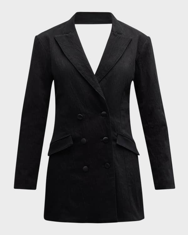 Alice Olivia Kyrie Tuxedo Dress Neiman Marcus