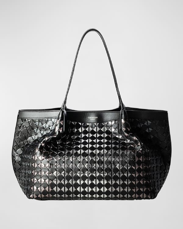 Dot dash woven bag discount