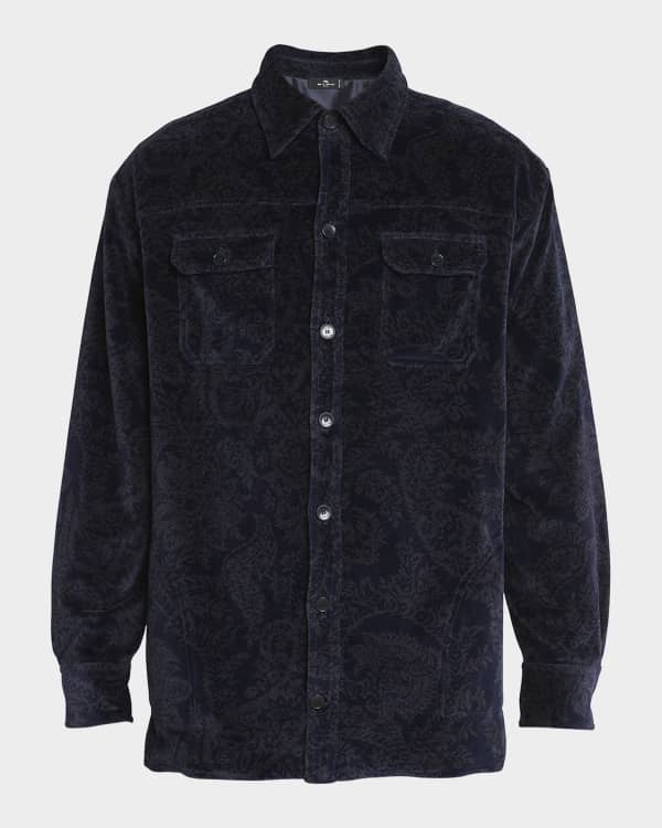 Corduroy Velvet Overshirt