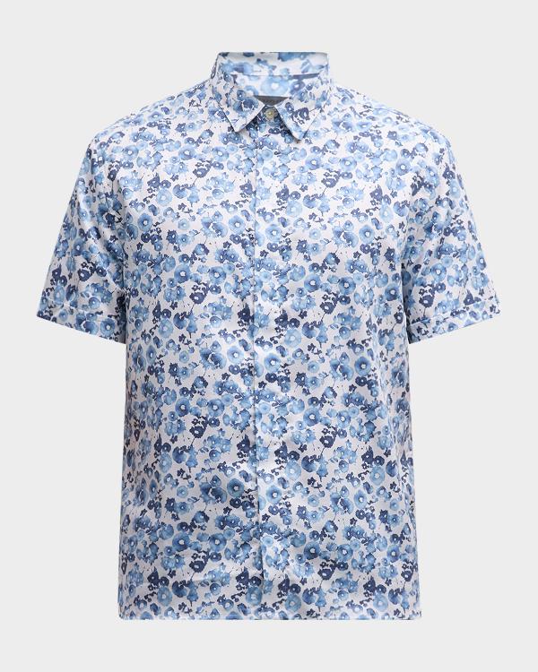 John Varvatos Loren Shirt For Men - Casual Button-Down Shirt, Imported