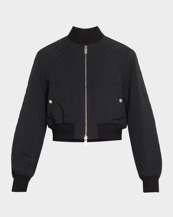 Burberry Ayton Polka Dot Track Jacket Neiman Marcus