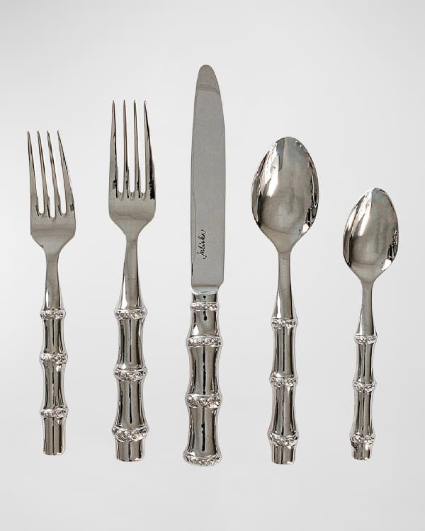 Fortessa Ashton Brushed Gold 20-Piece Flatware Set