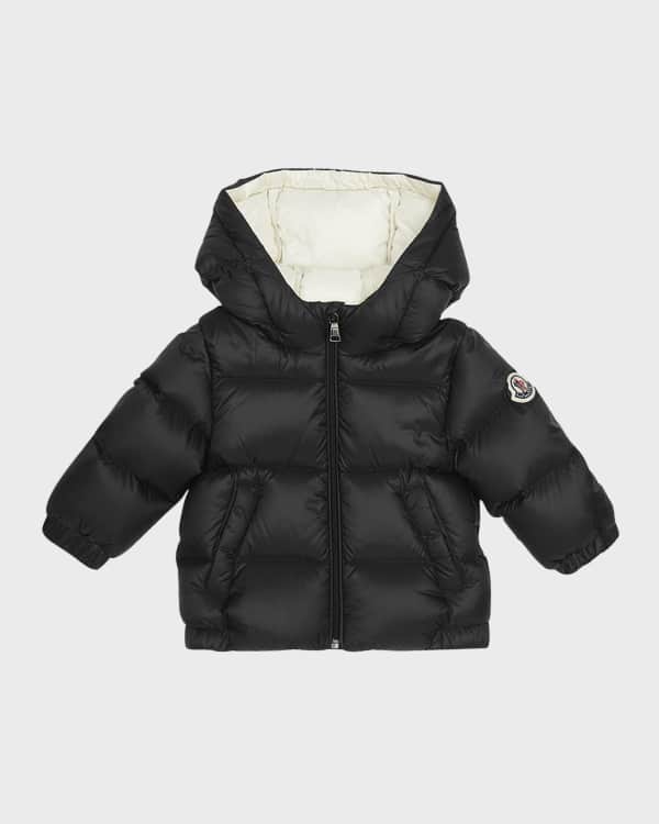 Moncler Kid s Odon Bear Patch Puffer Jacket Size 12M 3 Neiman Marcus