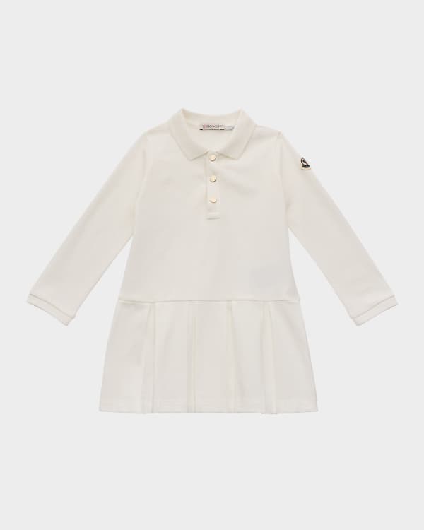 Luli & Me Girls Deluxe Velvet Shift Dress - Rose Pink