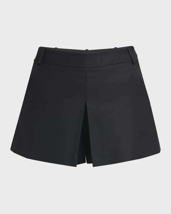 ミニスカート J W ANDERSON SS25 GATHERED SKORT (SK0192PG1765 999) JW Anderson Gathered Mini Skort | Neiman Marcus