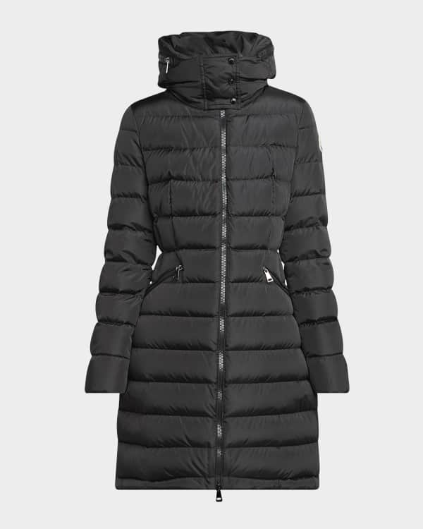 Barbel hooded puffer coat top