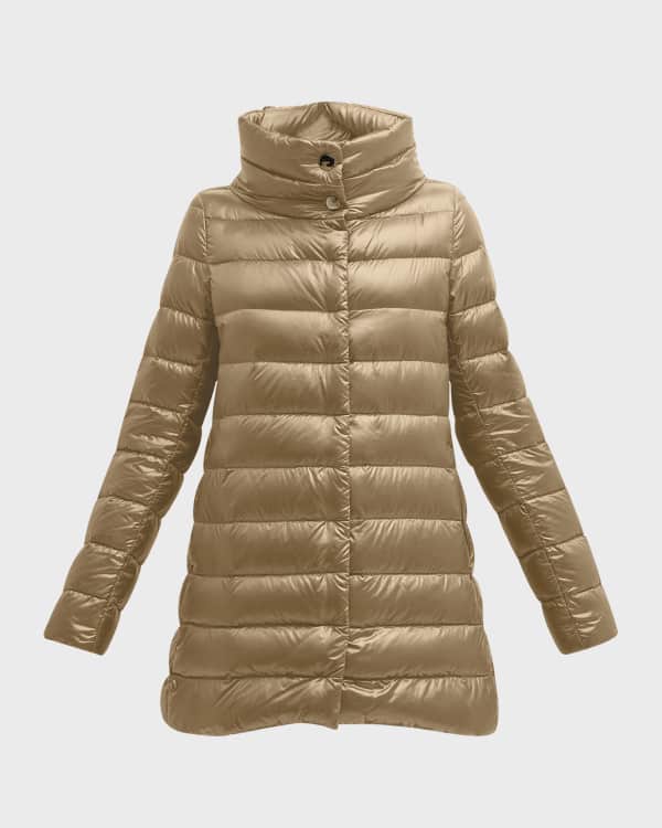 Herno Reversible Cap Sleeve Puffer Jacket Neiman Marcus