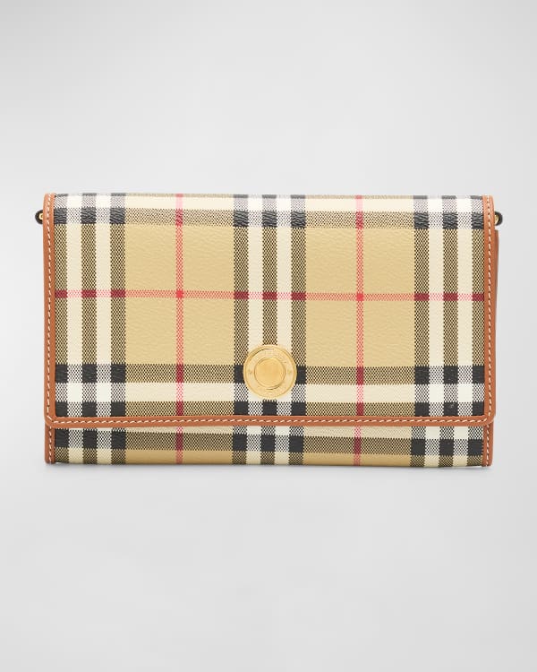 Burberry Somerset Check Zip Wallet | Neiman Marcus