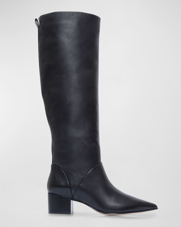 Aquatalia Ursa Weatherproof Suede Knee Boots Neiman Marcus